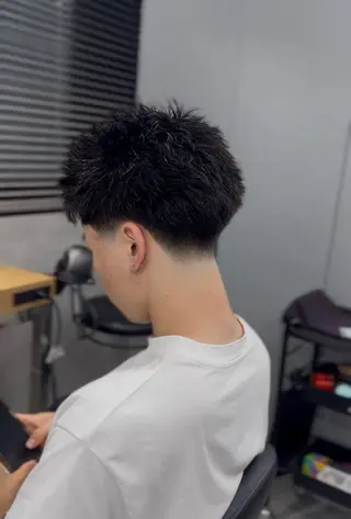 ショート カラー パーマ メンズ 🔥メンズ 特化🔥菊水皐暉🔥のヘアスタイル