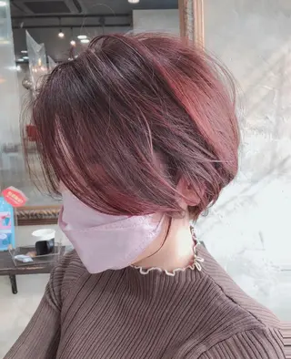 ショート 髪質改善✨ストレート オグ✂️/ショートのヘアスタイル