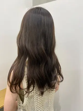 ロング カラー 韓国好き🇰🇷 美容師MIKUのヘアスタイル