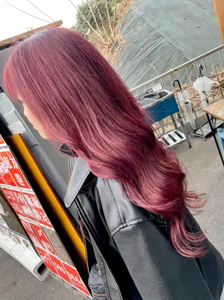 ロング カラー JowA✂︎ 目片夏実のヘアスタイル