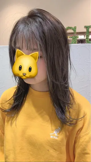 セミロング 【モニター募集】 三宅航平のヘアスタイル