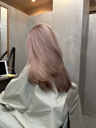 ロング カラー 中園康 /カラー/ブリーチのヘアスタイル