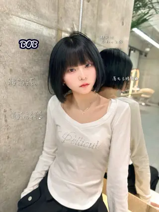 ミディアム ゆーだい🇰🇷韓国 🇰🇷×髪質改善のヘアスタイル
