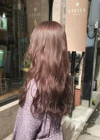 ロング カラー 矢野 晃平のヘアスタイル