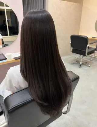 ロング カラー 透明感カラー/ 髪質改善☁️𓍼のヘアスタイル