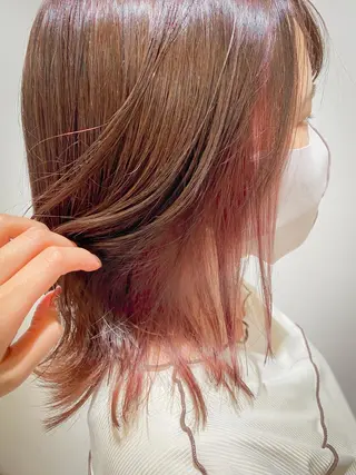 カラー 福元友梨 ディレクター✂️のヘアスタイル