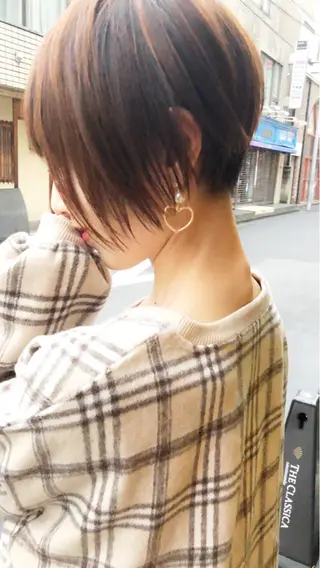 ショート すきバサミを使わない カット✂️✨郡司泰之のヘアスタイル