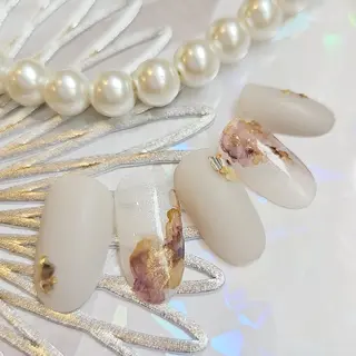 ネイル 手描きｱｰﾄ&推し活 🌟Wisteriaのネイルデザイン