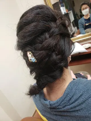 ヘアアレンジ 金町美容室 お洒落roomルシアのヘアスタイル