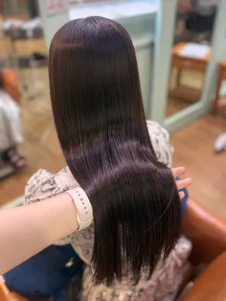 ロング カラー ねね🍒ストレート/ 似合わせカラー🍒のヘアスタイル