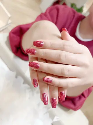 ネイル red veil ネイルのネイルデザイン