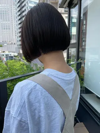 ショート 髪質改善 中川 翔のヘアスタイル