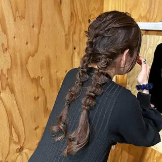 ヘアアレンジ neki eyelashのマツエク・マツパデザイン