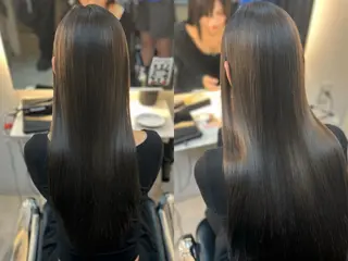 ロング 山尾 涼華のヘアスタイル
