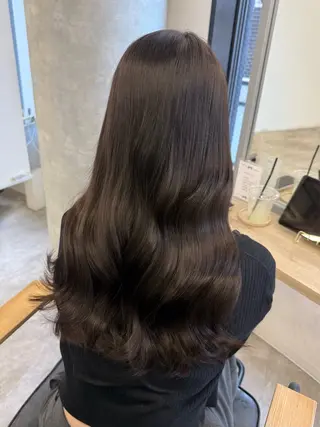 ロング カラー ヘアアレンジ Himawari♡ 柔らかいカラーのヘアスタイル