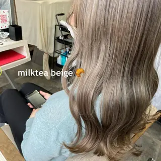 ミディアム カラー 吉村 夏椰のヘアスタイル