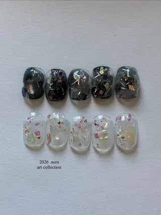 ネイル .aura Kanamiのネイルデザイン