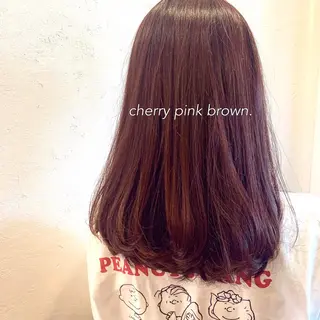 ミディアム 石畑結華 Lond店長のヘアスタイル