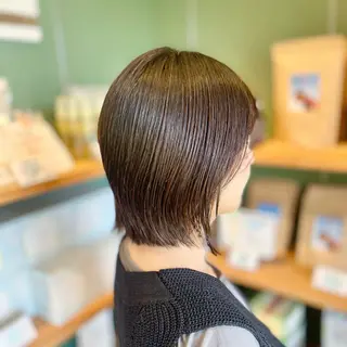 ミディアム 【天然ヘナ専門】市川 真一のヘアスタイル
