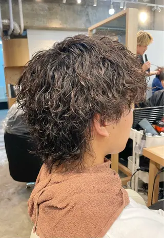 パーマ メンズ 髪質改善×垢抜けヘア │まさとのヘアスタイル