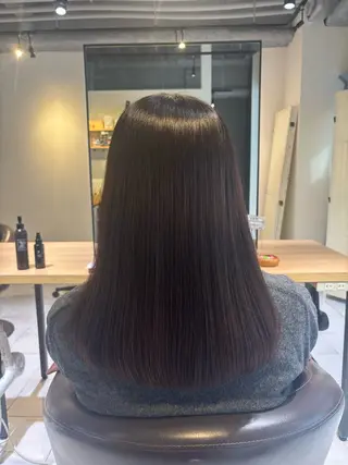 ミディアム 尾形 百花のヘアスタイル