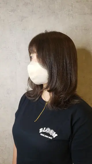 ミディアム 🤍山岸 彩花🤍のヘアスタイル