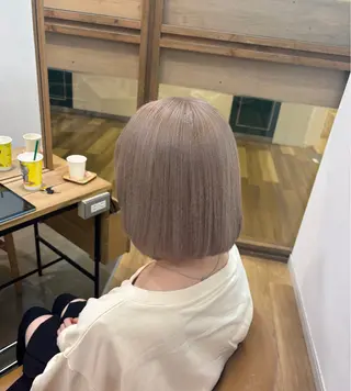 カラー CINQ ゆりんのヘアスタイル