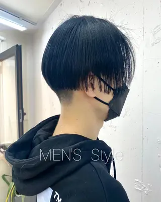 メンズ 渋谷  中性ヘア あかりのヘアスタイル