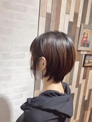 ショート 大澤 唯のヘアスタイル