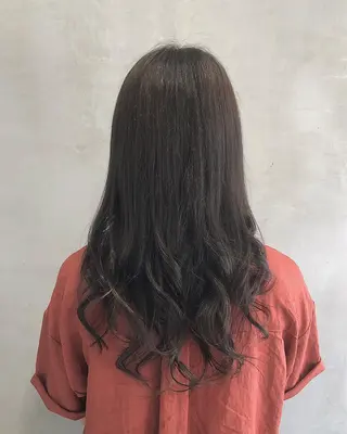 セミロング カラー ヘアアレンジ TOKI /透明感/原宿のヘアスタイル