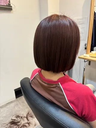ショート カラー RISE SWELL 江坂momoneのヘアスタイル