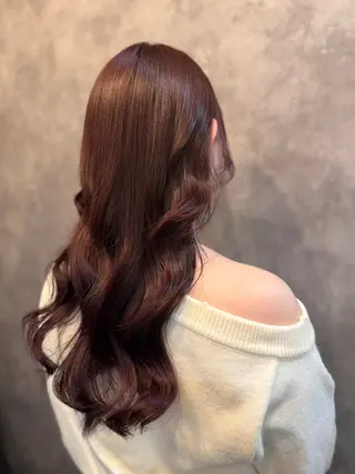 ロング カラー ARARE HAIR みゆきのヘアスタイル