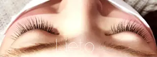 ミディアム カラー パーマ ヘアアレンジ メンズ キッズ マツエク・マツパ ヘア&カフェ ♡リエットのマツエク・マツパデザイン