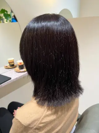 ミディアム 家坂 佑のヘアスタイル