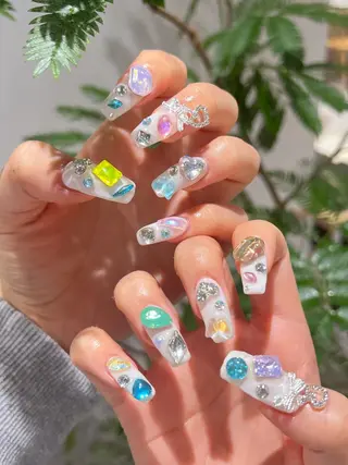 ネイル 個性派／中韓ネイル SAKURAのネイルデザイン