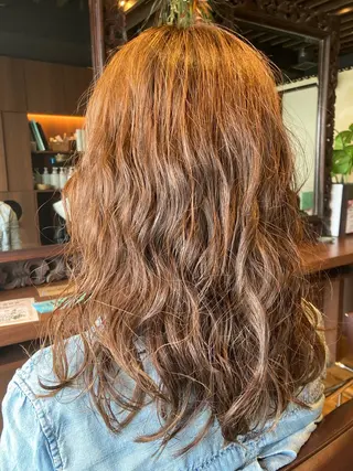 セミロング パーマ 🌙パーマ 照井🌙のヘアスタイル