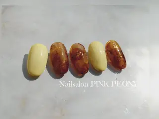 ネイル PINK PEONY    AMIのネイルデザイン