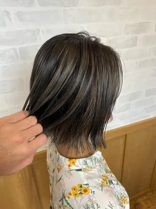 ミディアム ショート＆ボブ ヒロシのヘアスタイル