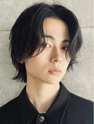 パーマ メンズ 中谷海里/フェザー パーマ/スパイキーのヘアスタイル