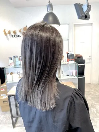 ロング カラー HAREru. モデル募集【戸塚】のヘアスタイル