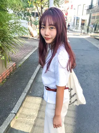 ミディアム カラー センスをお届けします 大谷将生infpのヘアスタイル