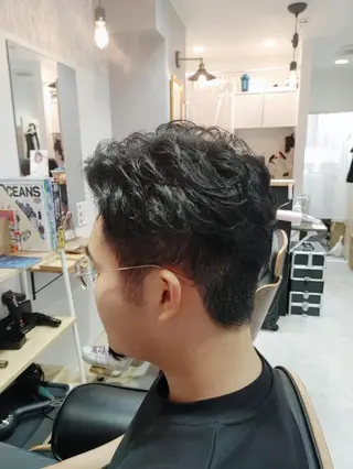 パーマ ショート CLOVER蒲田店 コベニ✂️🎨💅のヘアスタイル