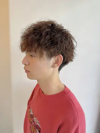 パーマ メンズ VANCOUNCIL 松本のヘアスタイル