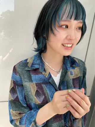 ミディアム Gardenhair 小笠原 篤矢のヘアスタイル