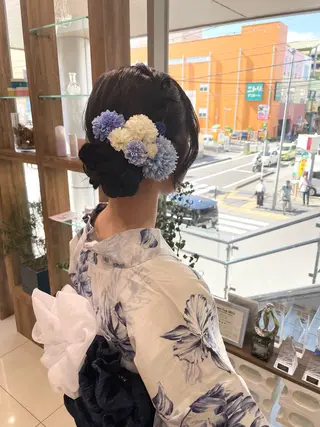 ロング ヘアアレンジ ♚Honoka♚ ヘアセットのヘアスタイル