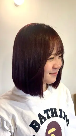 ショート カラー 田中 美海のヘアスタイル