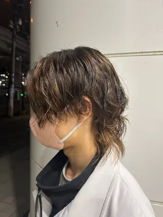 パーマ メンズ 横浜カラー/ブリーチ 💭SAKI💫のヘアスタイル