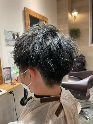 メンズ 優真/難波で 1番パーマが上手いのヘアスタイル