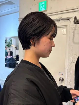 ショート ✴︎UNU ✴︎モエカのヘアスタイル