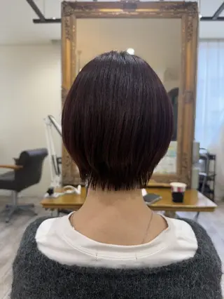 ショート いいだなお/ 透明感カラー🫧🌼のヘアスタイル
